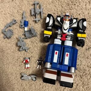 VTG Power Rangers In Space Lot Mega Voyager Micro Playset Megazord